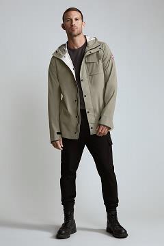 Chamarras Canada Goose Hombre México - Nanaimo Chubasquero Azules HW5701936